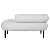 Sofa DKD Home Decor White Black Metal Scandi 127,5 x 73,5 x 64 cm-2