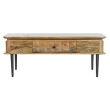Centre Table DKD Home Decor 116 x 60 x 46 cm Metal Aluminium Mango wood-5