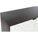 Sideboard DKD Home Decor 150 x 43 x 80 cm White Dark brown Mango wood-8