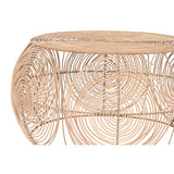 Set of 2 tables DKD Home Decor 80 x 80 x 40 cm Light brown-1