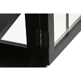 Sideboard DKD Home Decor 142,5 x 40,5 x 101,5 cm Fir Crystal Black-4