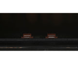 Sideboard DKD Home Decor 142,5 x 40,5 x 101,5 cm Fir Crystal Black-3