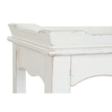 Console DKD Home Decor 120 x 40 x 84,5 cm Fir White MDF Wood-1