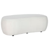 Bench DKD Home Decor White Black 130 x 62 x 43 cm-0