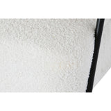 Armchair DKD Home Decor White Polyester Metal 70 x 67 x 86 cm-4