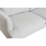Chaise Longue Sofa DKD Home Decor Light grey Metal 250 x 160 x 85 cm-1