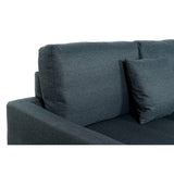 Sofa DKD Home Decor Blue Metal 300 x 160 x 85 cm-7