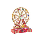 Christmas bauble DKD Home Decor Water wheel Red Multicolour Resin Christmas 38 x 17 x 49 cm-0