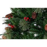 Christmas Tree DKD Home Decor Red Green Polyethylene 140 x 140 x 210 cm-3