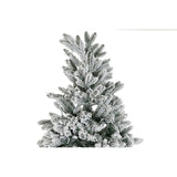 Christmas Tree DKD Home Decor White Green Polyethylene Snowfall 140 x 140 x 210 cm-3