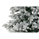 Christmas Tree DKD Home Decor White Green Polyethylene Snowfall 140 x 140 x 210 cm-4