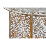 Set of 2 tables DKD Home Decor Natural 75 x 75 x 45 cm 70 x 70 x 46 cm-1