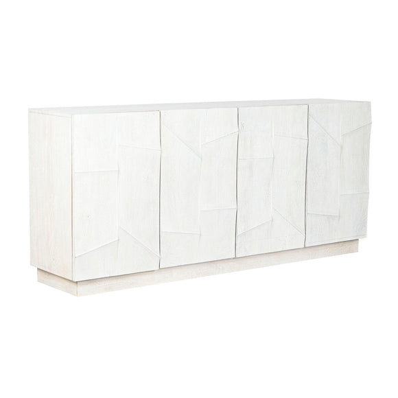 Sideboard DKD Home Decor White Cream Mango wood 180 x 40 x 80 cm-0