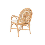Chair DKD Home Decor White Natural 55 x 65 x 90 cm-4
