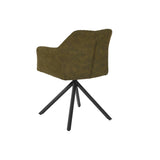Chair DKD Home Decor Black Green 55 x 58 x 83 cm-3