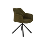 Chair DKD Home Decor Black Green 55 x 58 x 83 cm-0