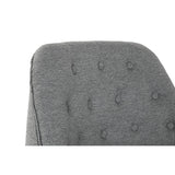Armchair DKD Home Decor Grey Metal 65 x 73 x 79,5 cm-5