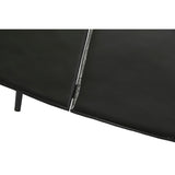 Side table DKD Home Decor Black Golden Aluminium Brass 78 x 45 x 40 cm (2 Units)-1