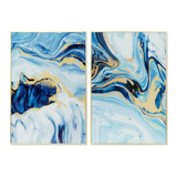 Painting DKD Home Decor Aluminium Crystal 80 x 2,5 x 120 cm-0