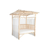 Garden day bed DKD Home Decor White Natural 200 x 180 x 200 cm-1