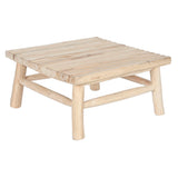 Centre Table DKD Home Decor Teak 80 x 80 x 40 cm-0