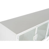 Console DKD Home Decor White Metal Crystal 120 x 35 x 80 cm-7