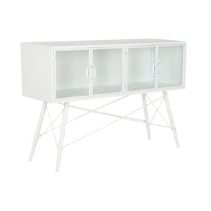 Console DKD Home Decor White Metal Crystal 120 x 35 x 80 cm-0