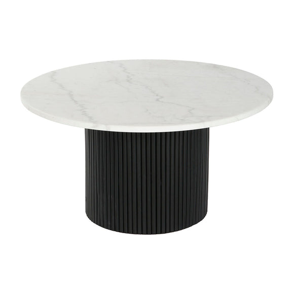 Centre Table DKD Home Decor Marble MDF Wood 80 x 80 x 42 cm-0