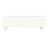 TV furniture DKD Home Decor White MDF Wood 160 x 37 x 50 cm-1