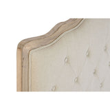 Headboard DKD Home Decor Beige Rubber wood 160 x 10 x 120 cm-2