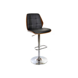 Chair DKD Home Decor Brown Black Silver 50 x 52 x 121 cm-0
