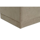 Bench DKD Home Decor Brown Polyester MDF Wood 100 x 40 x 40 cm-2