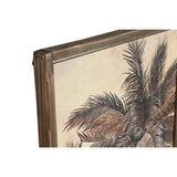 Set of 4 pictures DKD Home Decor Palms Colonial 200 x 4 x 120 cm-3