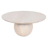 Centre Table Home ESPRIT Acacia 81 x 81 x 37 cm-0