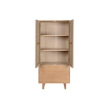 Cupboard Home ESPRIT Beige Natural 75 x 45 x 170 cm-7