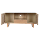 TV furniture Home ESPRIT Beige Natural Jute Pinewood 120 x 40 x 55 cm-4