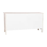 Chest of drawers Home ESPRIT White Natural Mango wood MDF Wood 145 x 41 x 75 cm-1