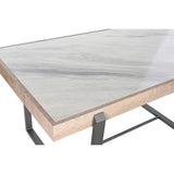 Dining Table Home ESPRIT White Grey Natural Metal 150 x 85 x 75 cm-5