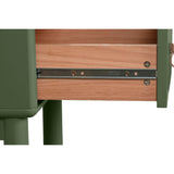 Nightstand Home ESPRIT Green MDF Wood 48 x 40 x 55 cm-4