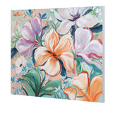 Canvas Home ESPRIT Pinewood Canvas 100 x 3,7 x 80 cm-2