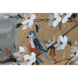 Painting Home ESPRIT Bird Oriental 120 x 3,7 x 60 cm (2 Units)-3