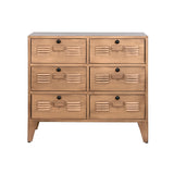 Chest of drawers Home ESPRIT Golden Metal Loft 78 x 34 x 70 cm-2