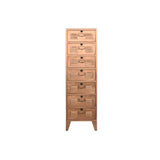 Chest of drawers Home ESPRIT Golden Metal Loft 40 x 34 x 139 cm-2