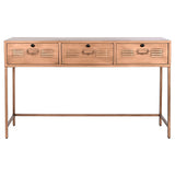 Console Home ESPRIT Golden Metal 125,5 x 37 x 77 cm-2