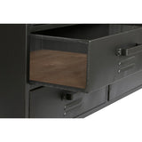 Sideboard Home ESPRIT Black 100 x 45 x 80,5 cm-4