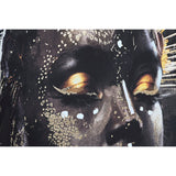 Painting Home ESPRIT Colonial African Woman 80 x 3,5 x 120 cm (2 Units)-3