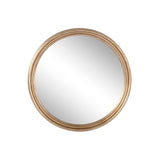 Wall mirror Home ESPRIT Golden Wood Mirror Romantic 103 x 8,5 x 103 cm-0