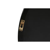 Wall mirror Home ESPRIT Black Modern Aged finish 90 x 5 x 90 cm-3