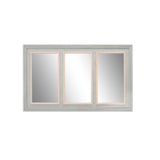 Wall mirror Home ESPRIT White Grey Natural 150 x 5 x 90 cm-0