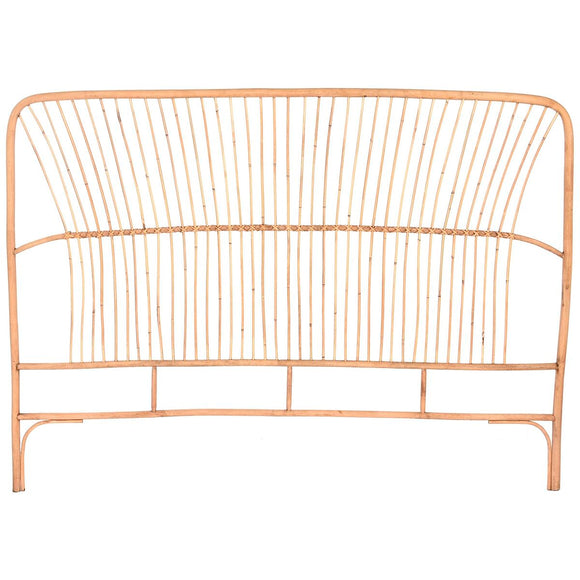 Headboard Home ESPRIT Brown Natural Light brown Bamboo 160 x 3 x 115 cm-0
